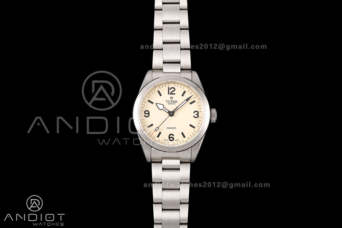 Tudor RANGE 39mm SS V2F 1:1 Best Edition White Dial on SS Bracelet A2824